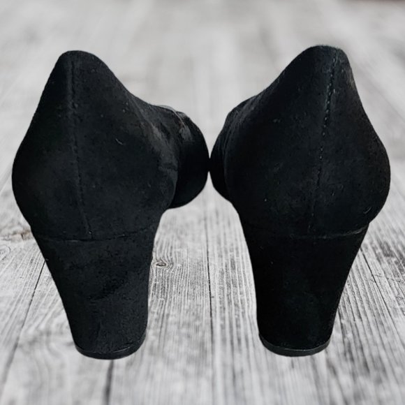 VANELI Soft Suede upper and Metal Chainlink Cap Toe Womans 8M - Picture 5 of 8